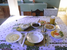 エクセルマクロ達人養成塾塾長ブログ-朝食。前の晩に食べきれず、ほとんどそのまま。